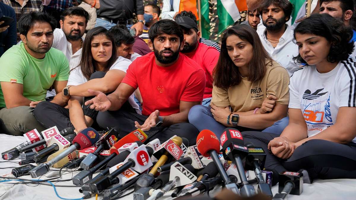 The Indian Wrestlers’ Protest