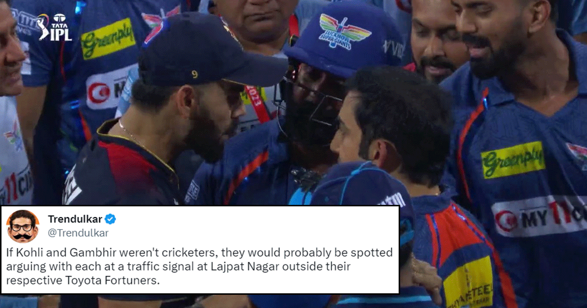 Virat Kohli vs Gautam Gambhir Was A Peak Delhi Boys Moment From IPL 2023. Twitter Agrees