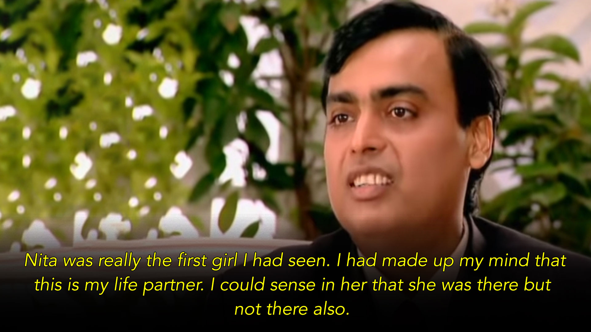 Mukesh Ambani had proposed to Nita Ambani in a traffic jam
