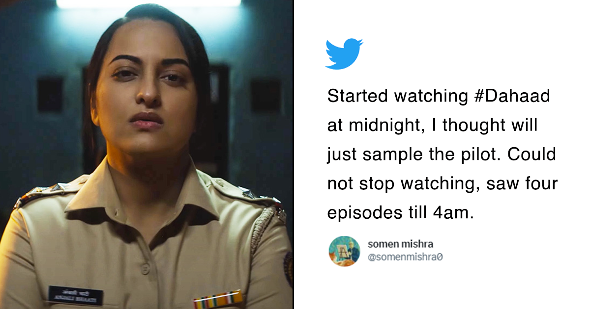 Sonakshi Sinha Boor Fucking - 27 Tweets To Read Before Watching Sonakshi Sinha & Vijay Varma Starrer  'Dahaad' On Amazon Prime Video - ScoopWhoop