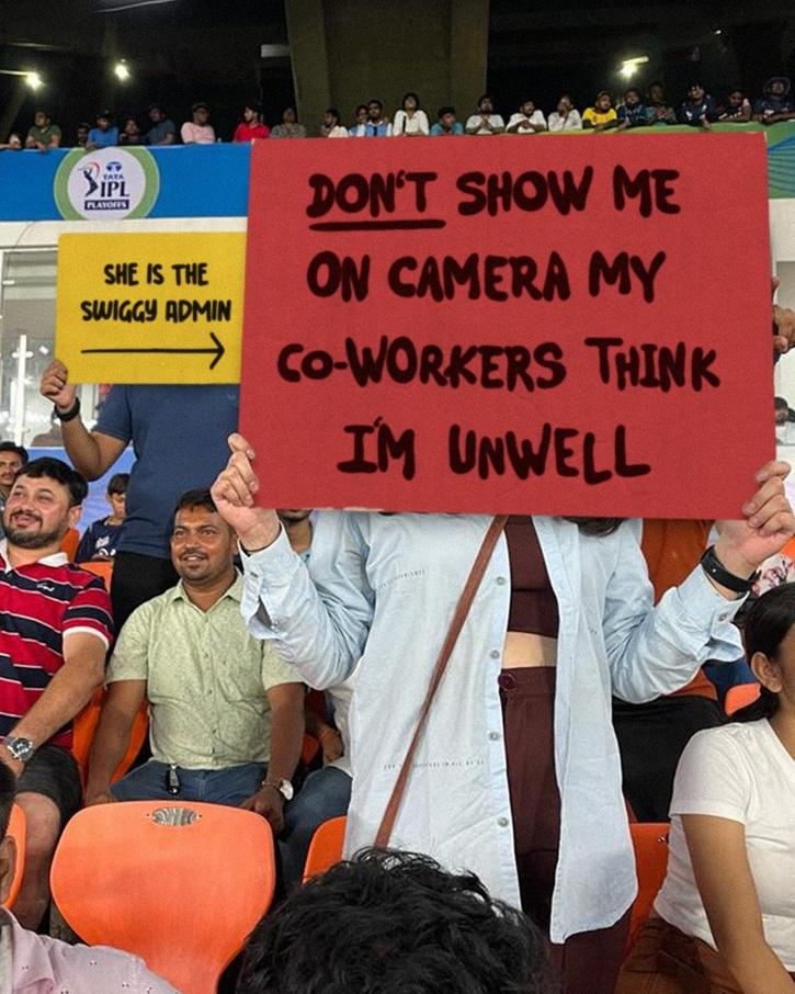 funny IPL 2023 Placards