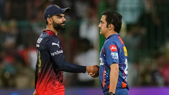 Virat Kohli & Gautam Gambhir IPL 2023 fight handshake rivalry