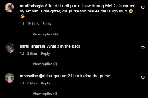 Alia Bhatt Gucci Cruise Show 2024 transparent empty purse reactions