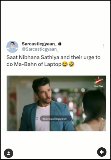 saath nibhana sathiya gehna bahu laptop