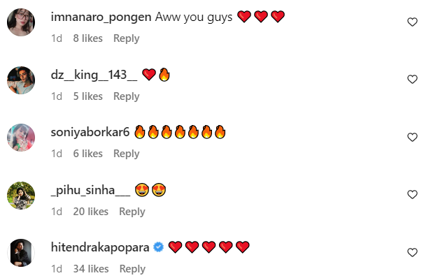 comments on sunny leone's post