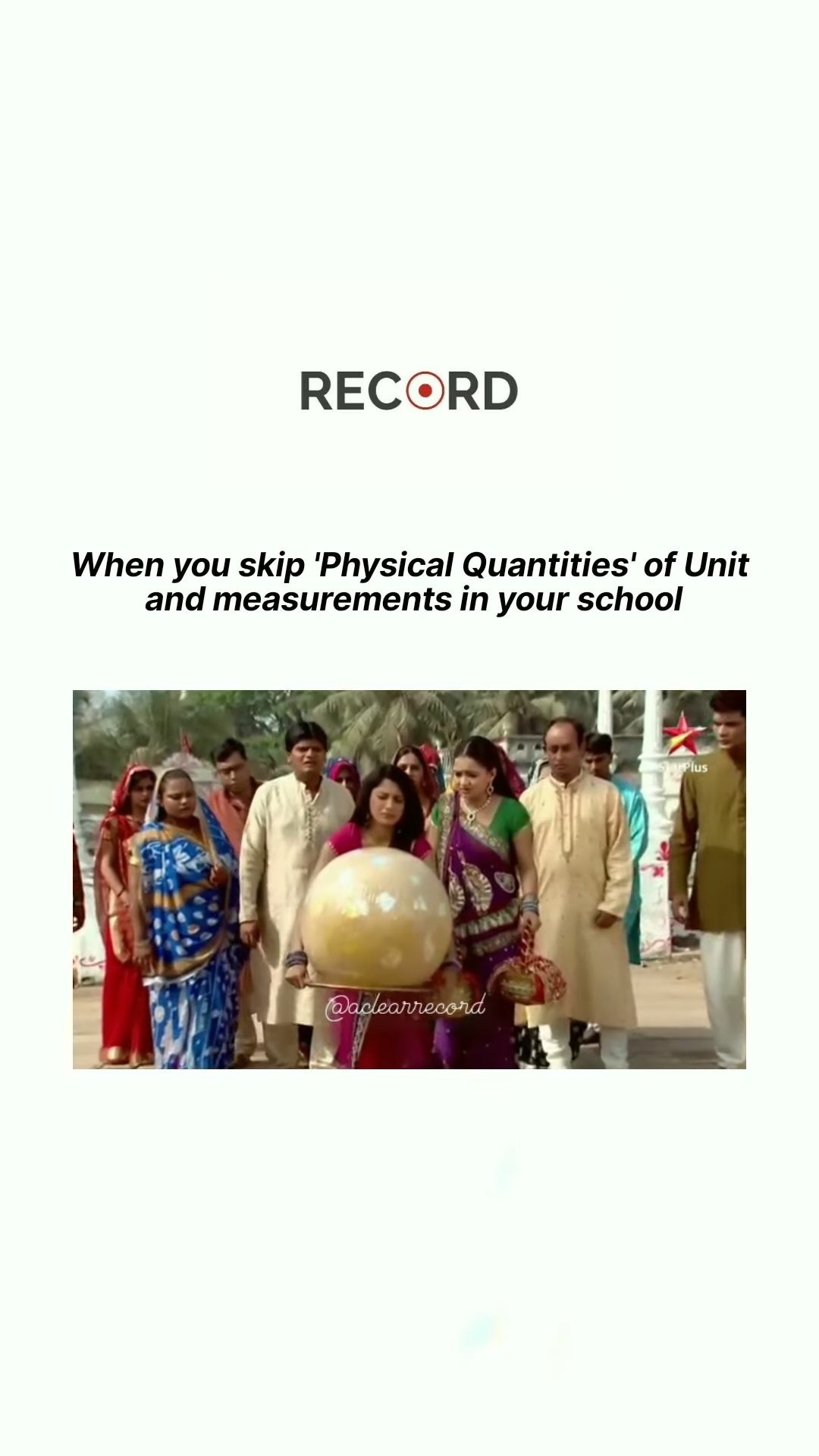 Scene from an Indian TV show