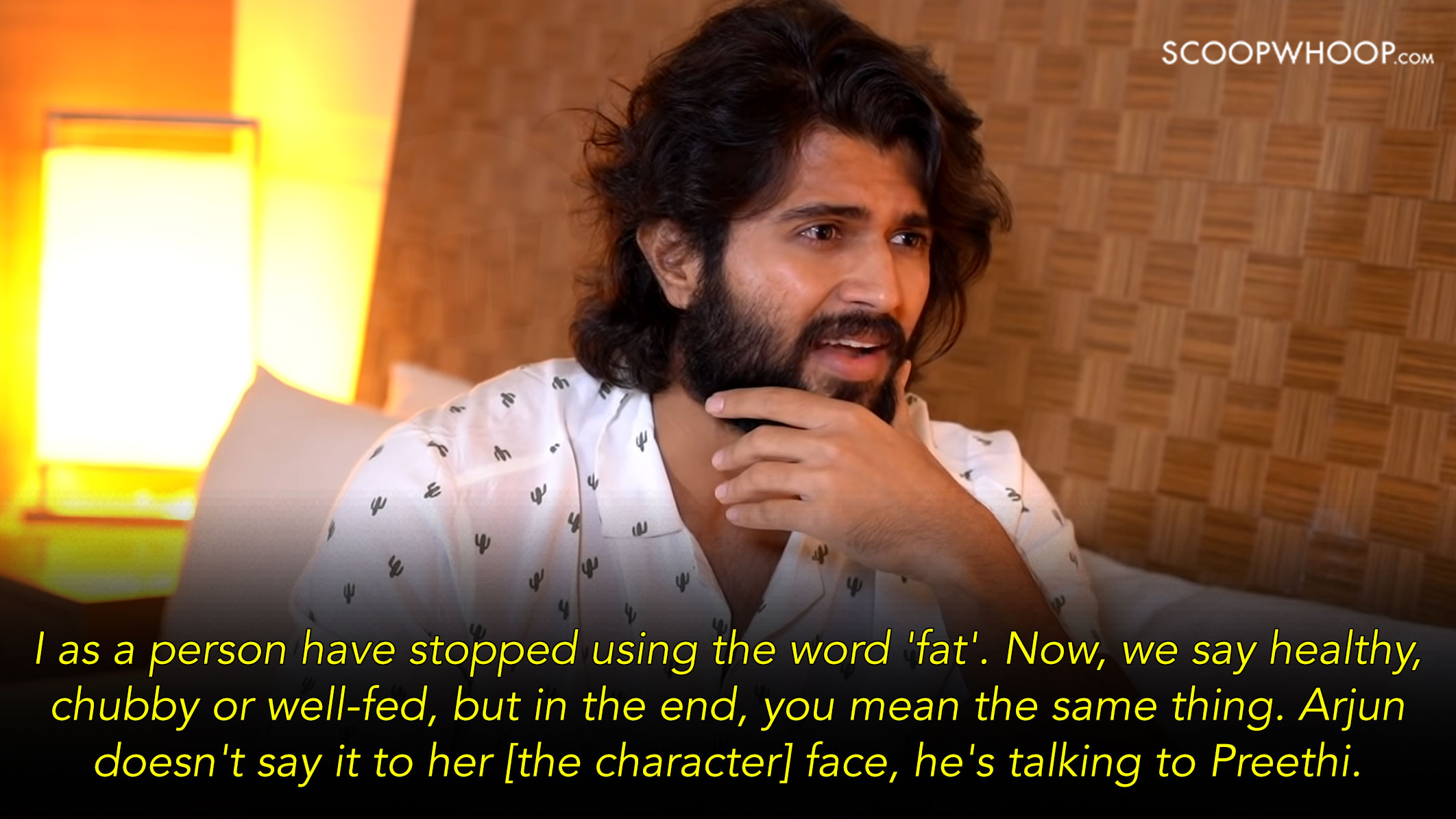 Sexist plot of Arjun Reddy