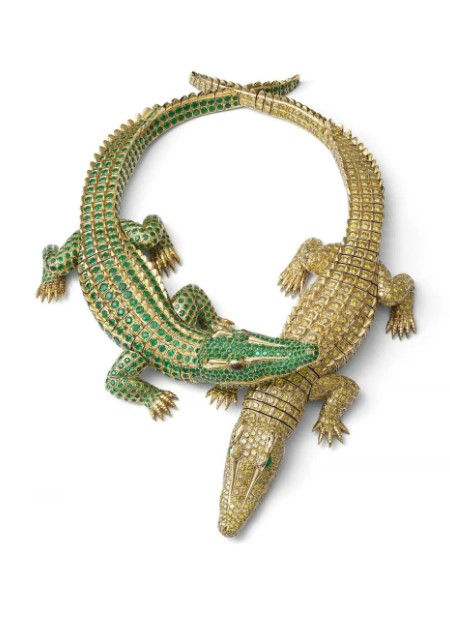 crocodile necklace