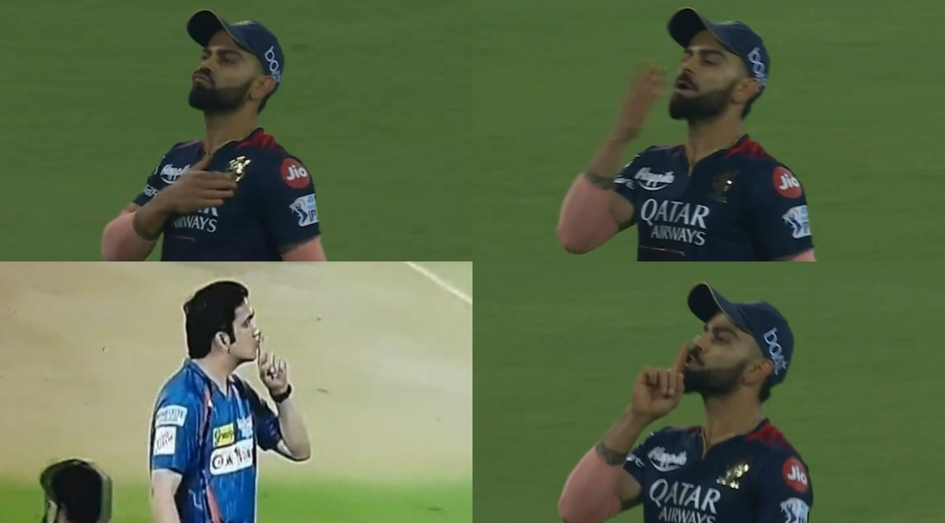 Virat Kohli vs Gautam Gambhir IPL 2023 fight