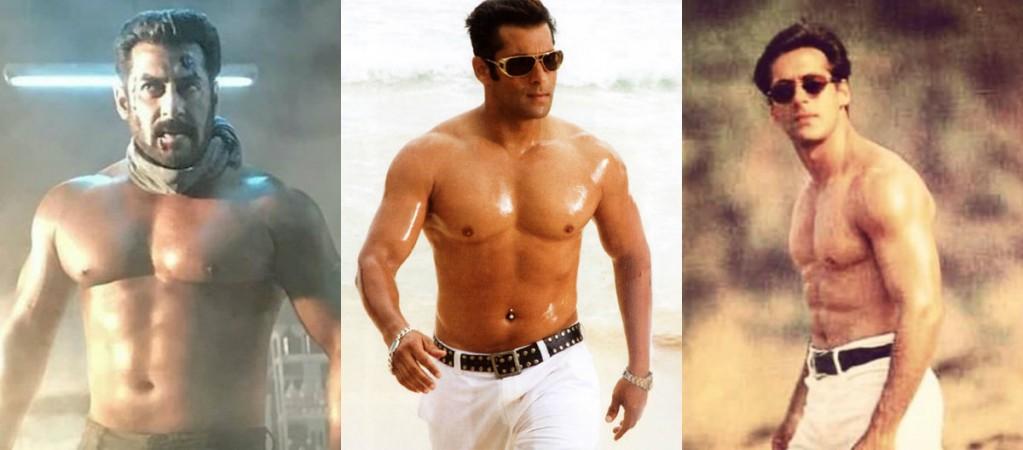 Salman Khan shirtless