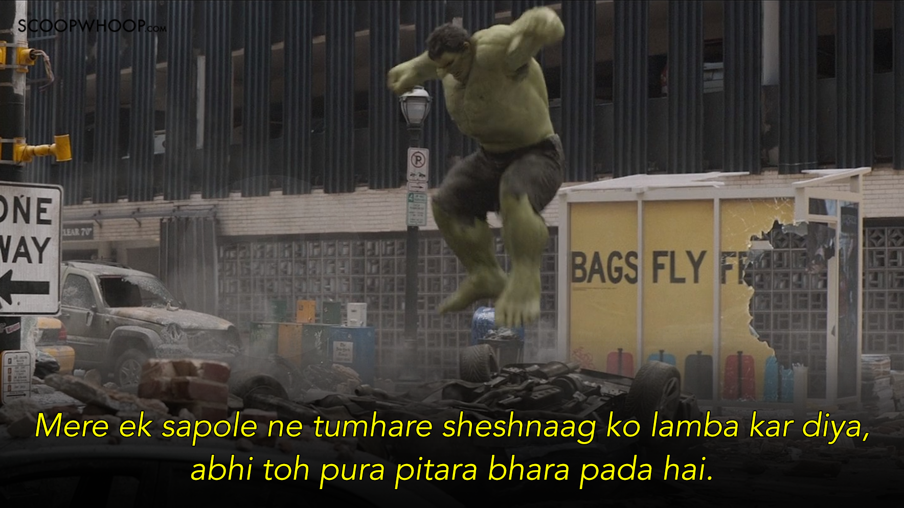 Adipurush Dialogues on Avengers