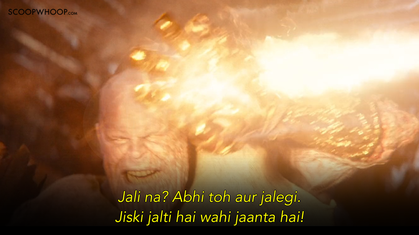 Adipurush Dialogues on Avengers