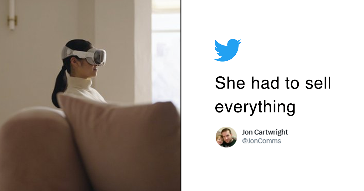 WWDC 2023: Twitter Erupts With Hilarious Memes As Apple Unveils Vision Pro  Headset For Rs. 2,88,700 - Tech