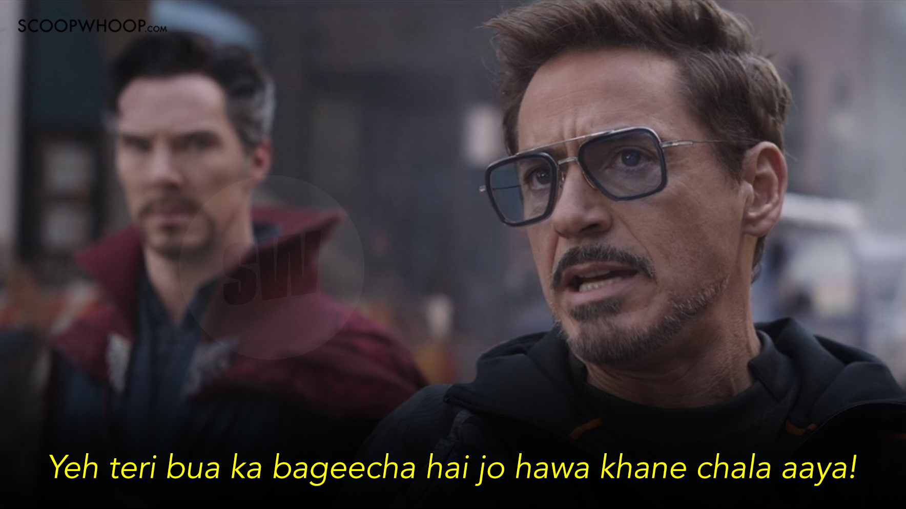 Adipurush Dialogues on Avengers