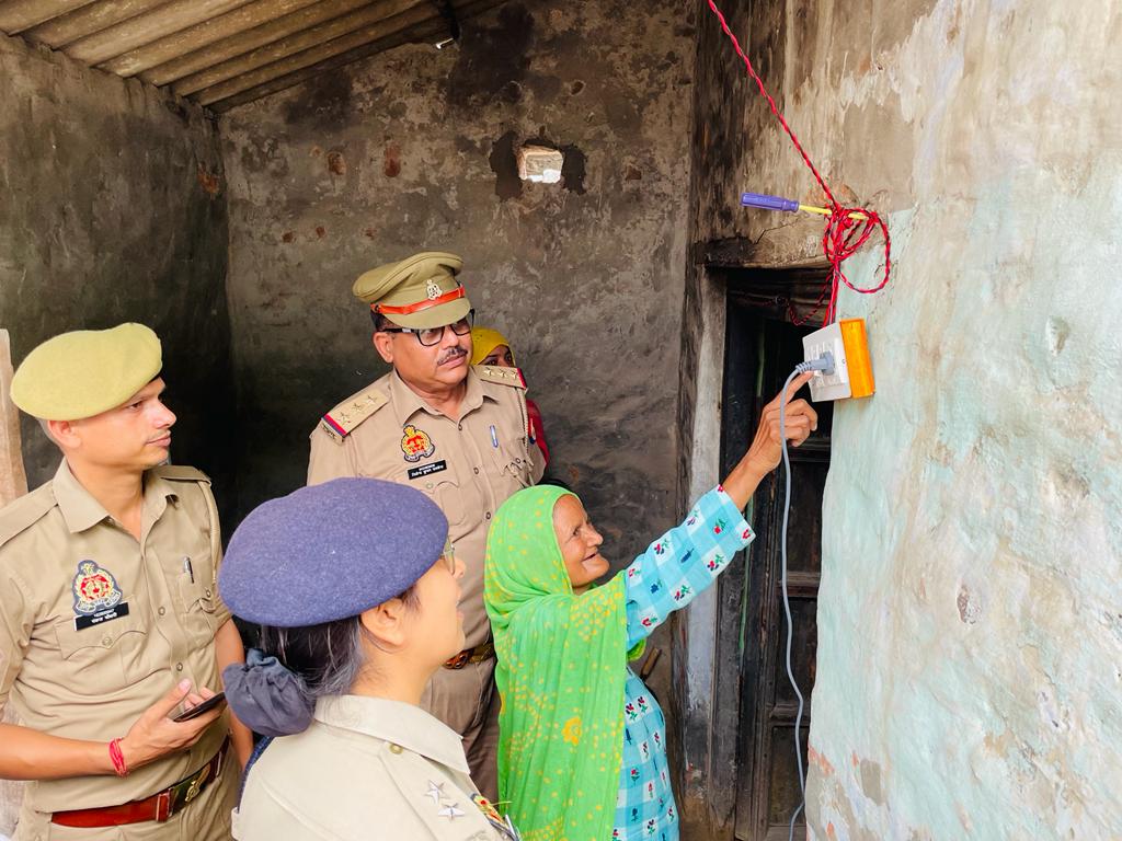 IPS Officer  Anukriti Sharma  brings electricity to house