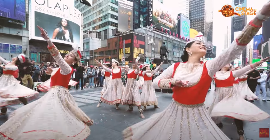 Mughal-E-Azam Broadway inspired musical NYC Times Square Viral promo