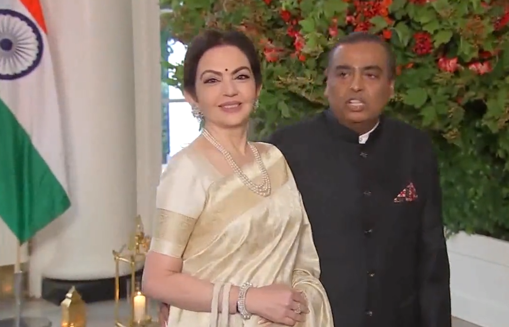 Nita Ambani Saree: Nita Ambani's US State dinner sarees and why they are  important