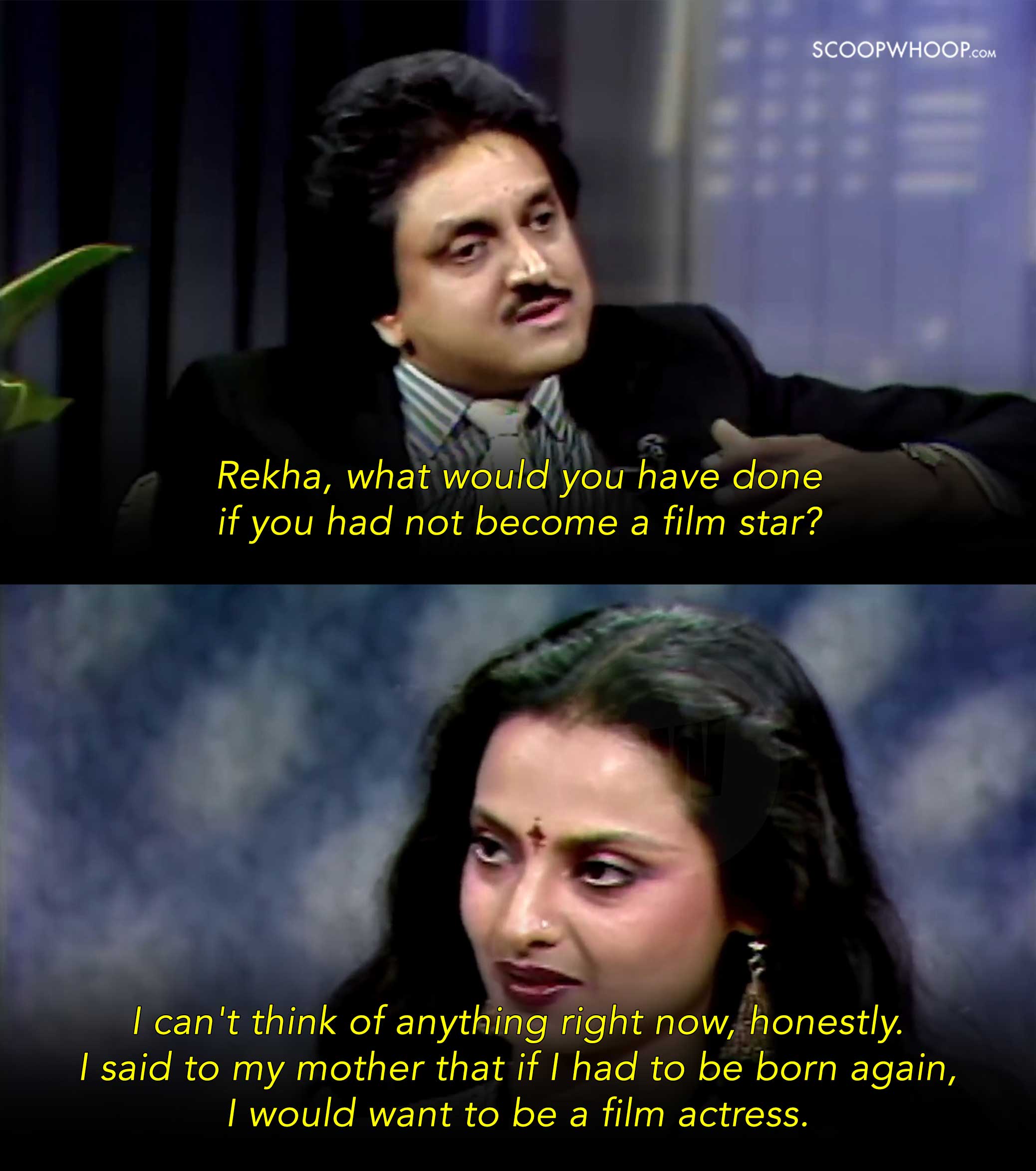 old rekha interview