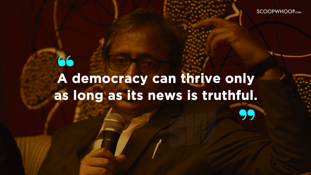 quotes by ravish kumar ndtv