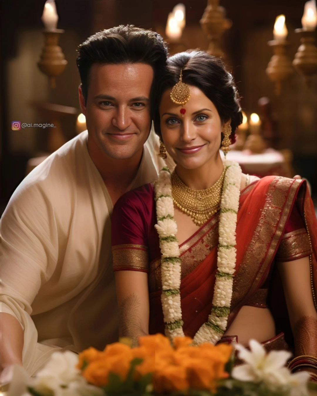 F.R.I.E.N.D.S characters in Indian wear