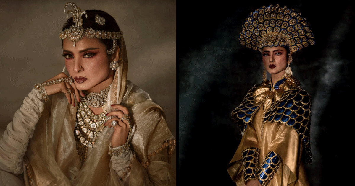 Rekha In First Cover Shoot For Vogue Is A Sight To Behold