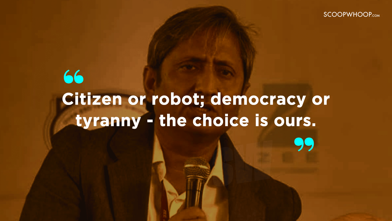 ravish ndtv quotes