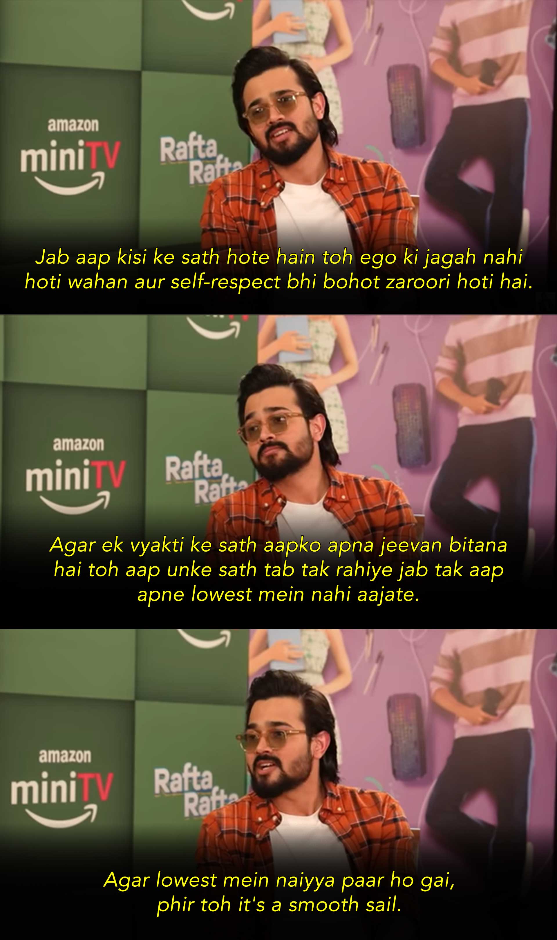 Bhuvan Bam on his girlfriend