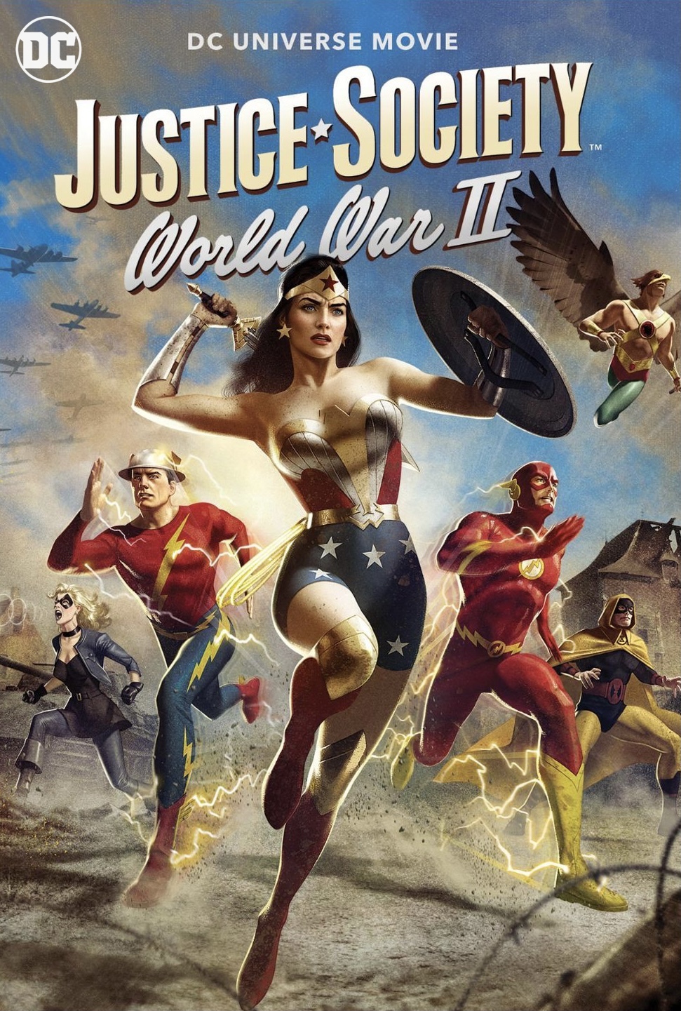Justice Society: World War II best dc animated movies