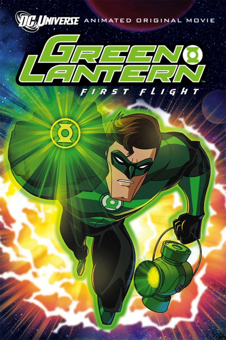 green lantern: first flight best dc animated movies