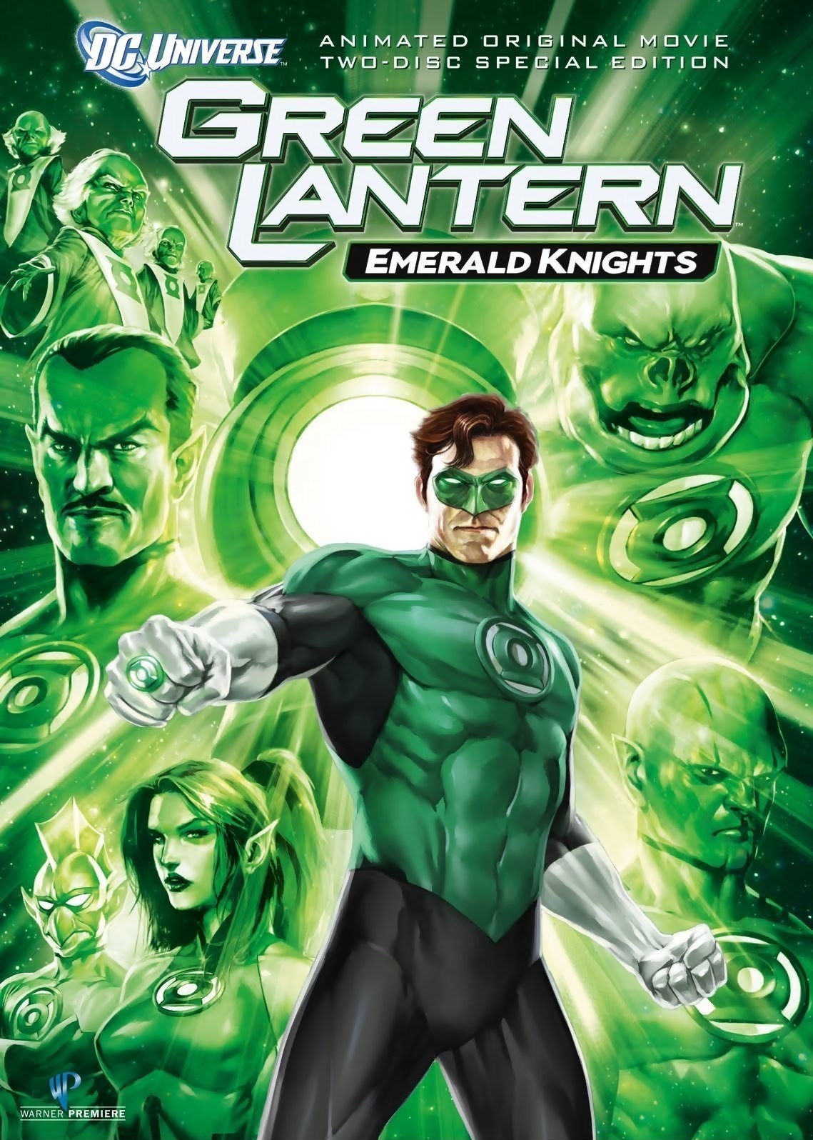 Green Lantern: Emerald Knights best dc animated movies