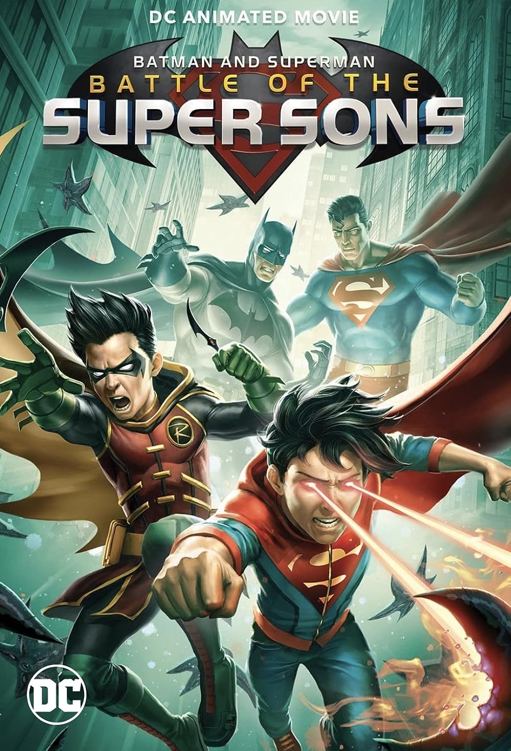 Batman and Superman: Battle of the Super Sons best dc animated movies