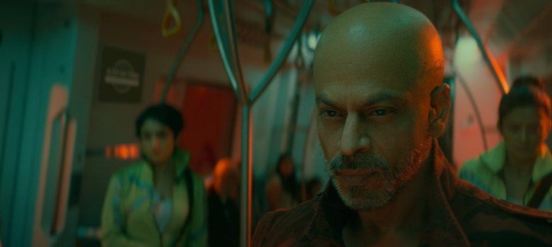 Shah Rukh Khan bald look in jawan movie