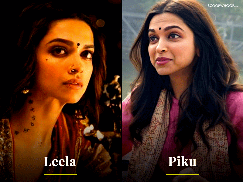 most versatile actors  in bollywood deepika padukone