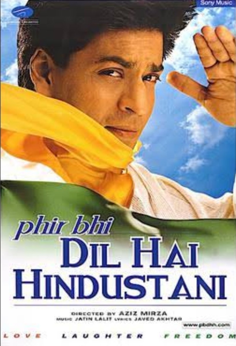 Phir Bhi Dil Hai Hindustani Shah Rukh Khan movies