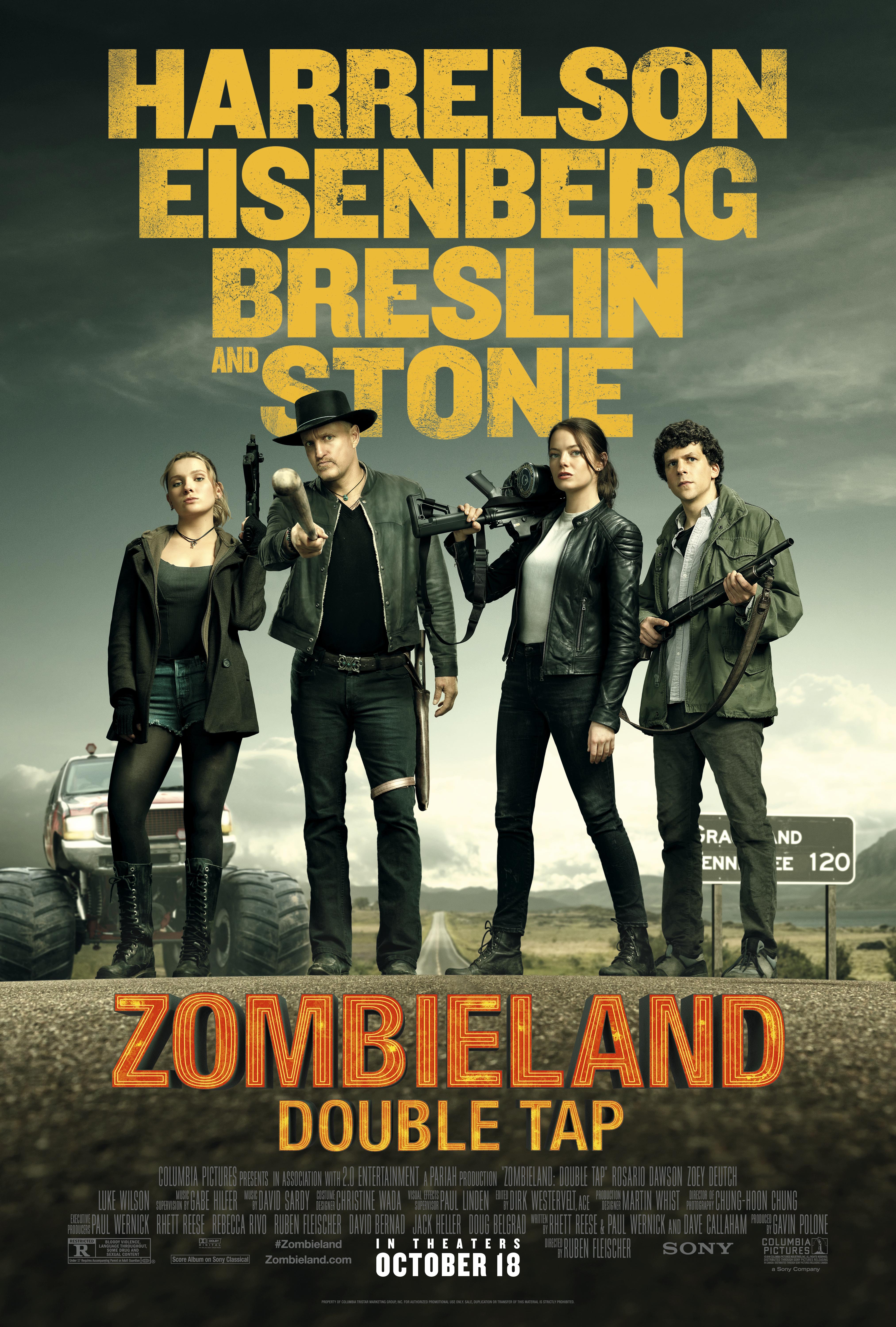 Zombieland: Double Tap best horror movies on amazon prime
