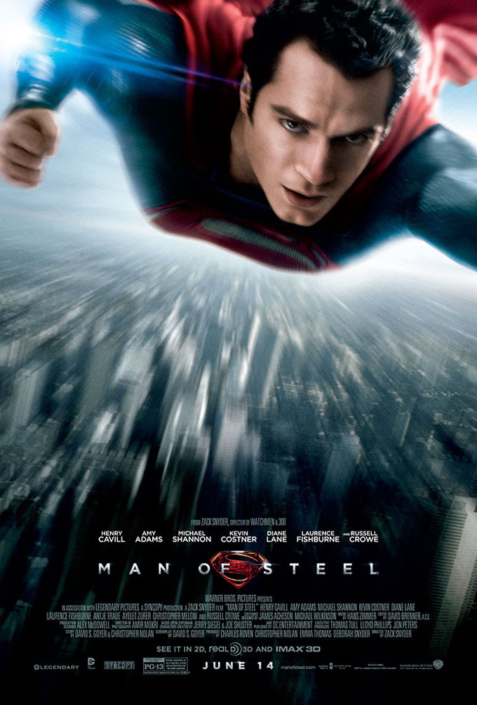 Man of Steel- DCEU Movies in order