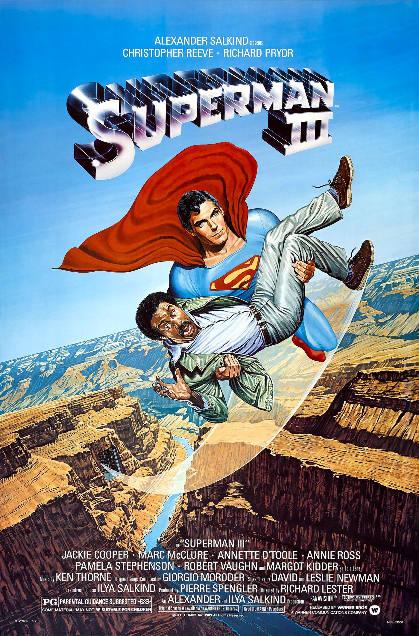 Superman III- DC comics movies in order