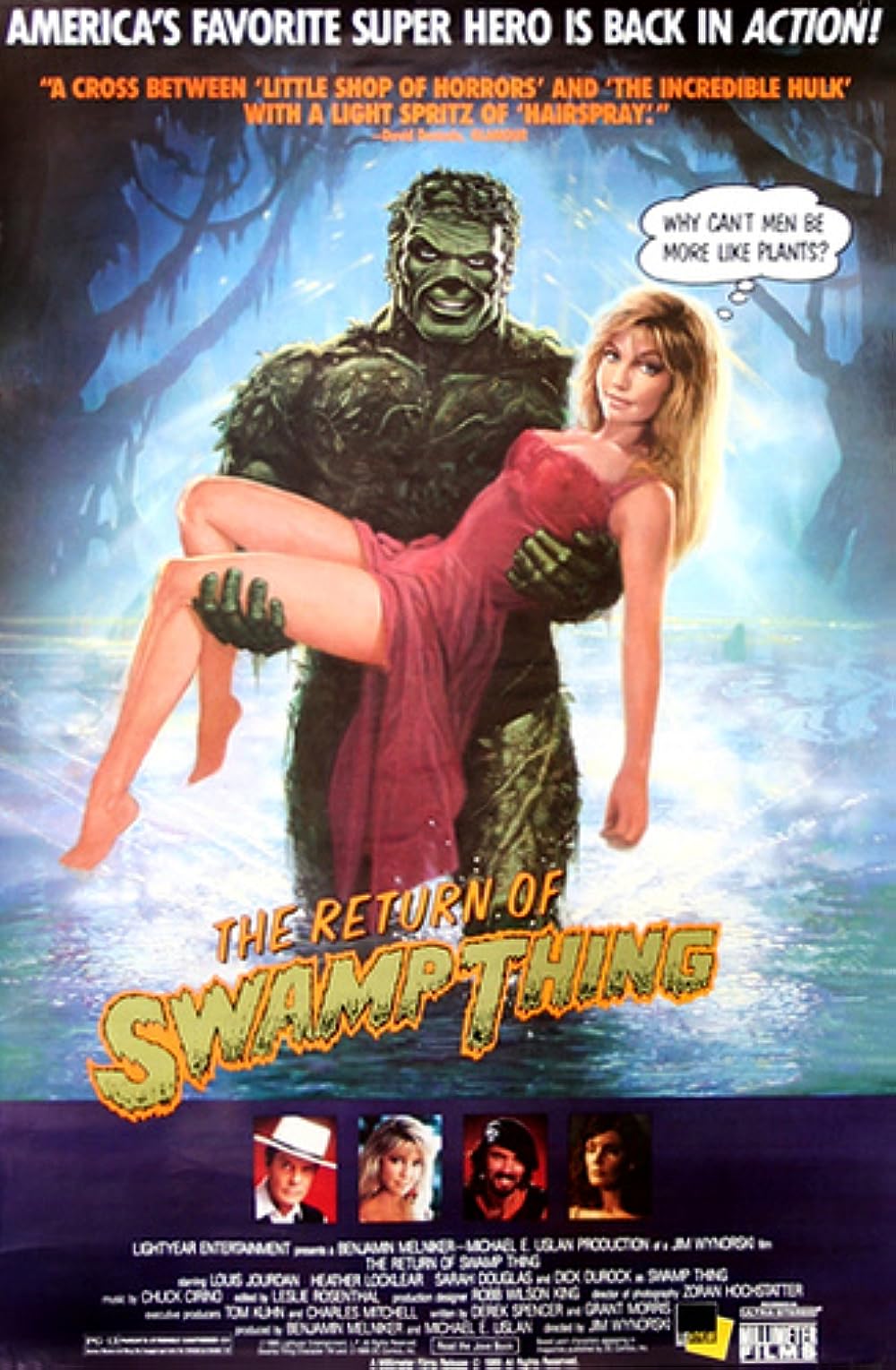 The Return of Swamp Thing- DC comics movies in order