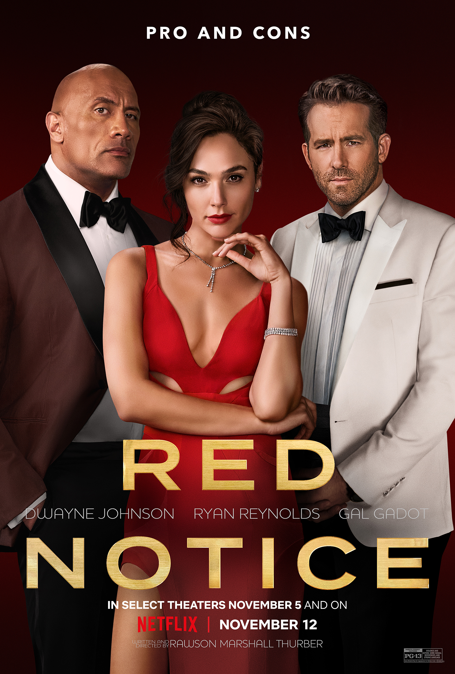 Red Notice -action movies on netflix