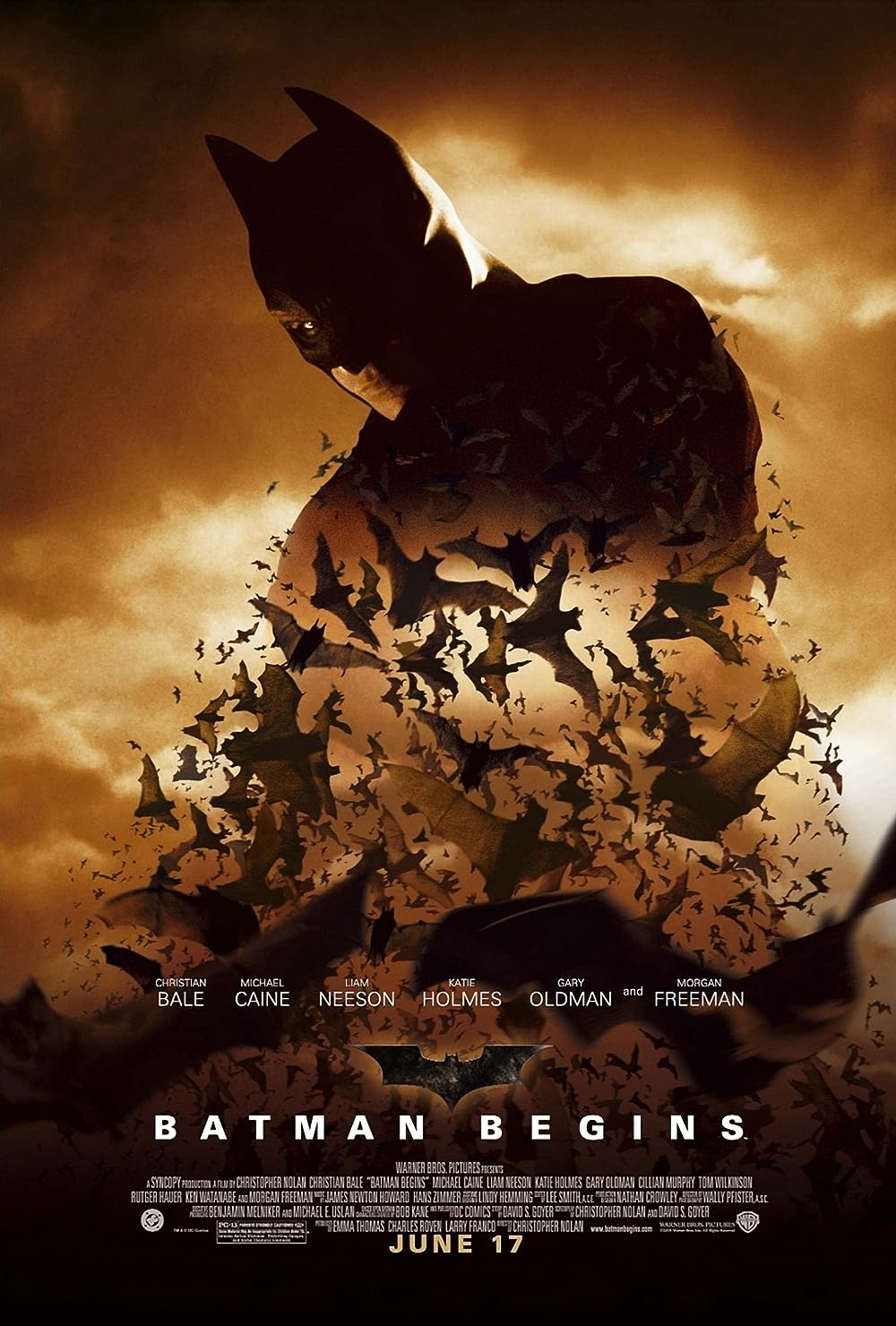 Batman Begins- DC comics movies in order