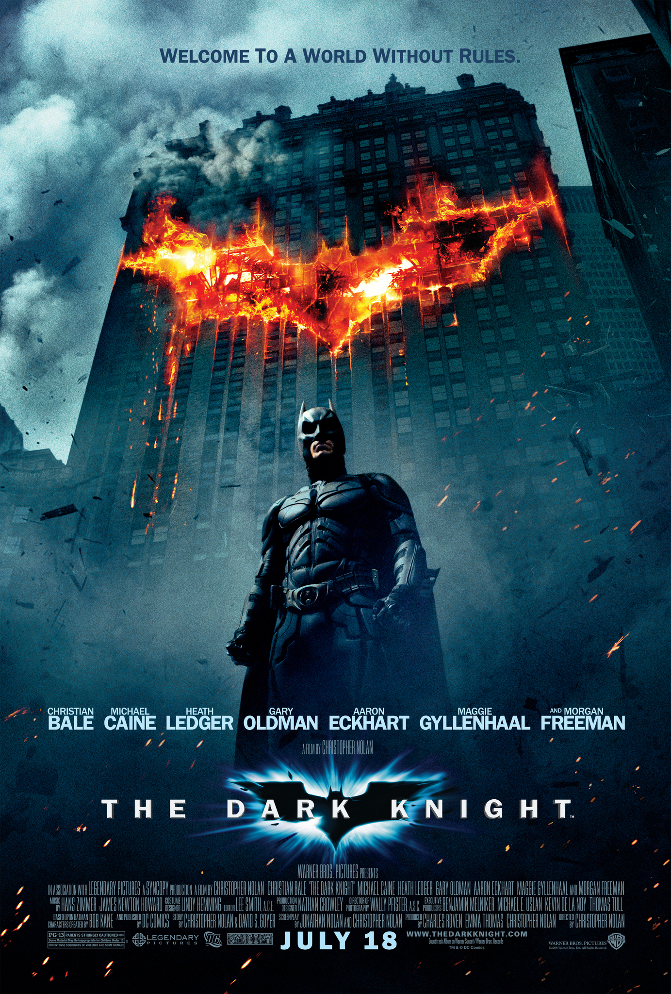 The Dark Knight- DC comics movies in order