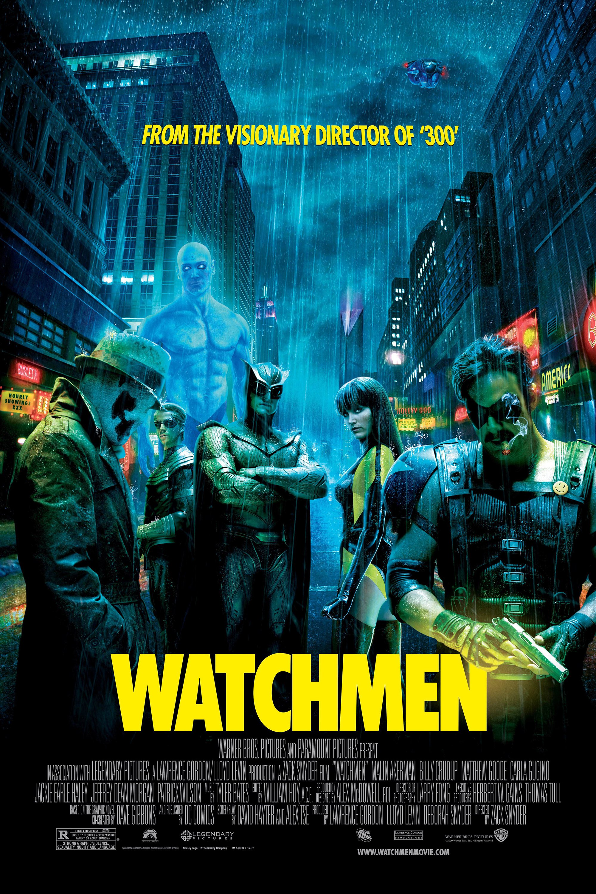 Watchmen - DC comics movies in order