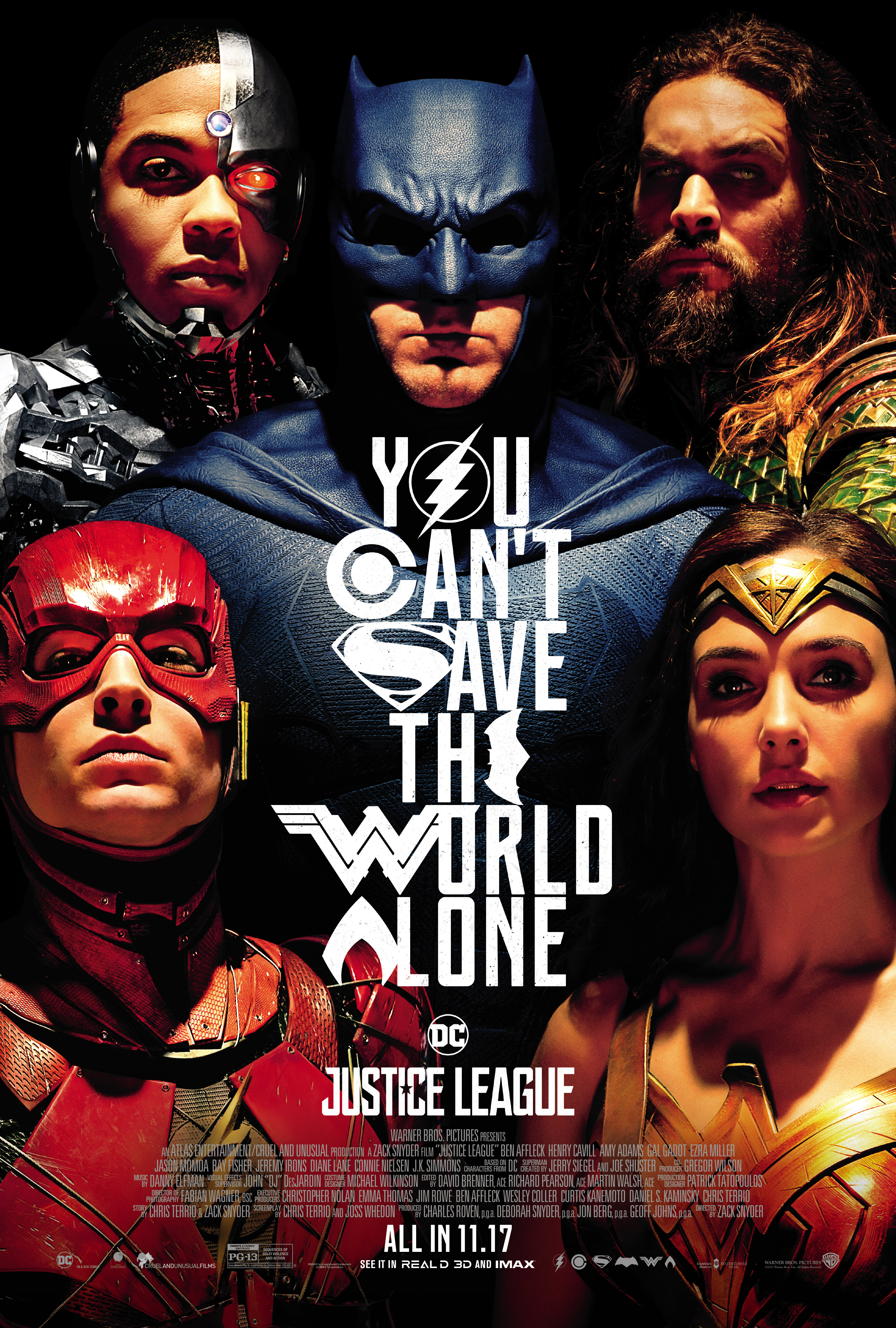 Justice League- DCEU Movies in order