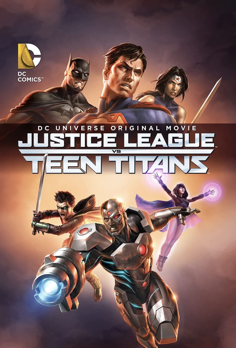 Justice League Vs. Teen Titans Batman Animated Movies