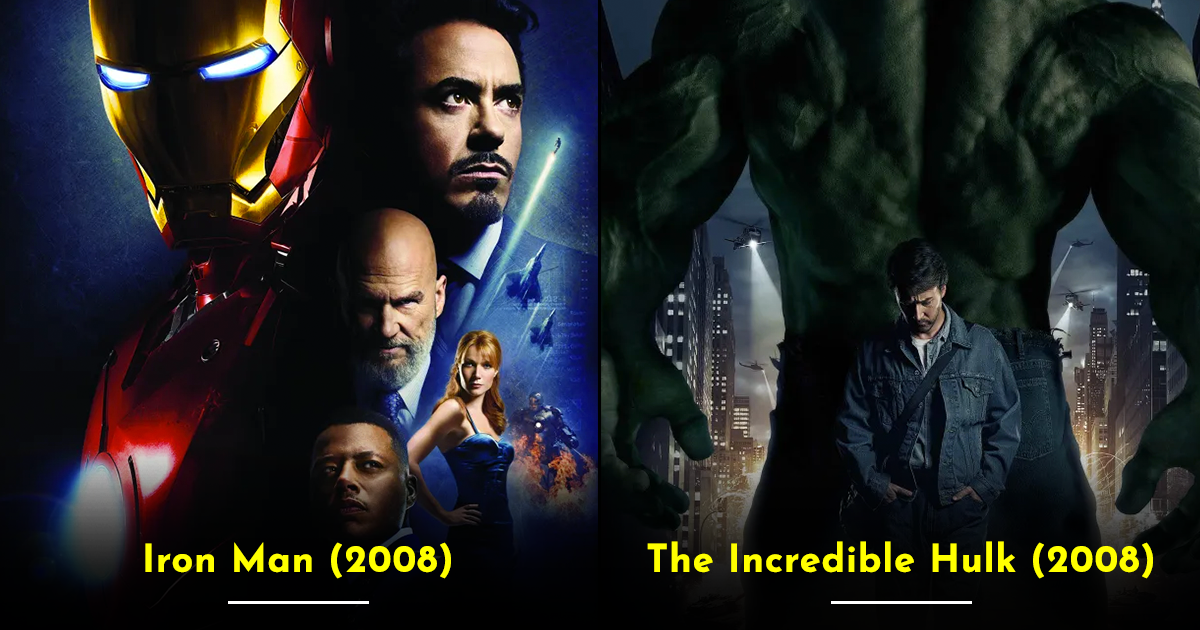 Top Marvel movies listed according to their IMDb ratings: Iron Man to The  Incredible Hulk