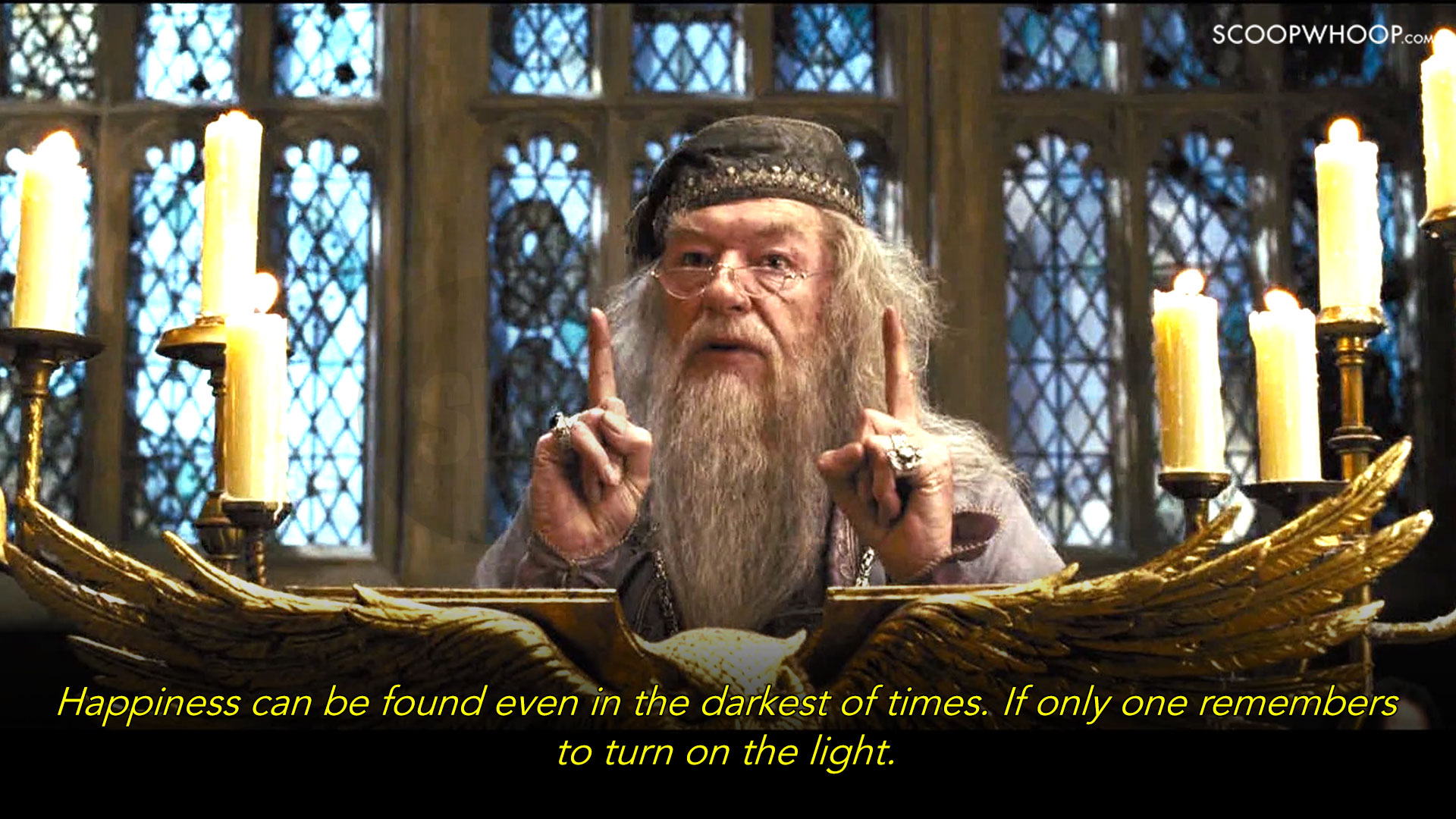 Michael Gambon in Harry Potter