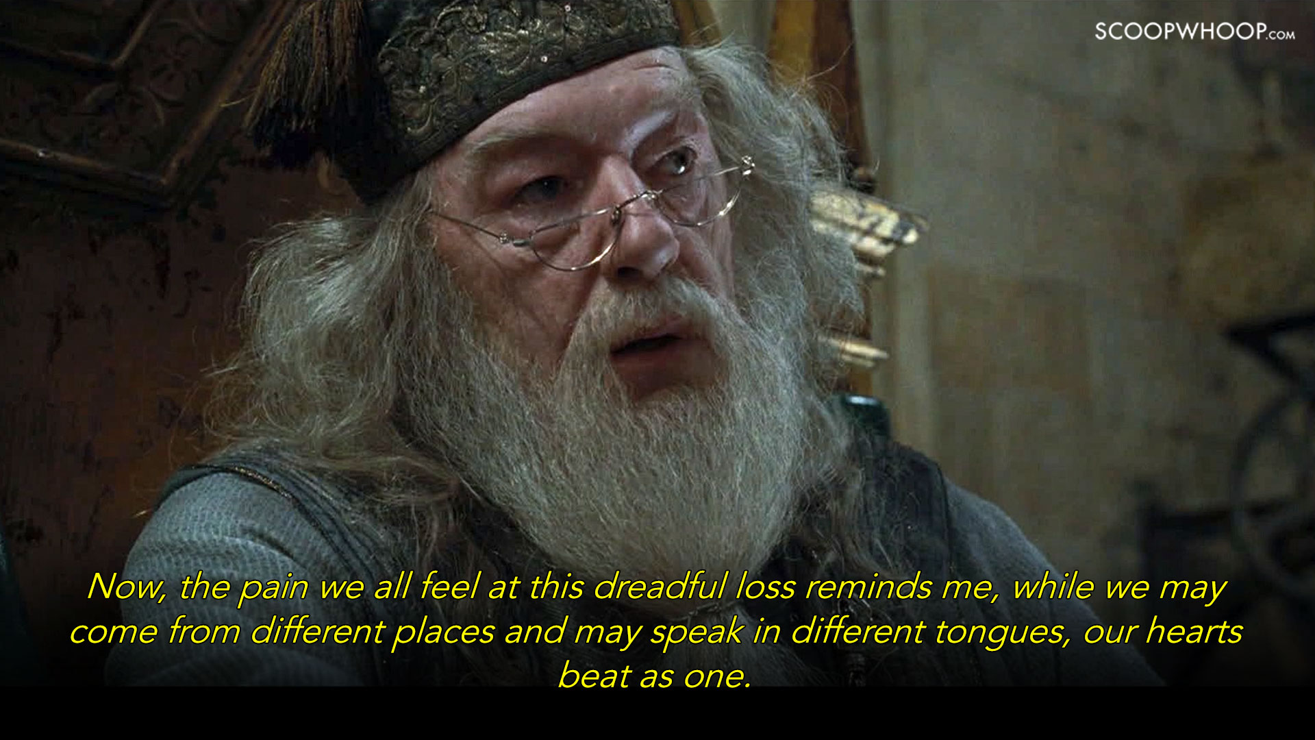 Michael Gambon in Harry Potter