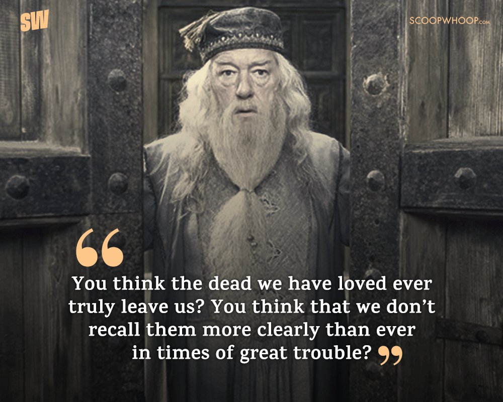 Albus Dumbledore best dialogues in Harry Potter