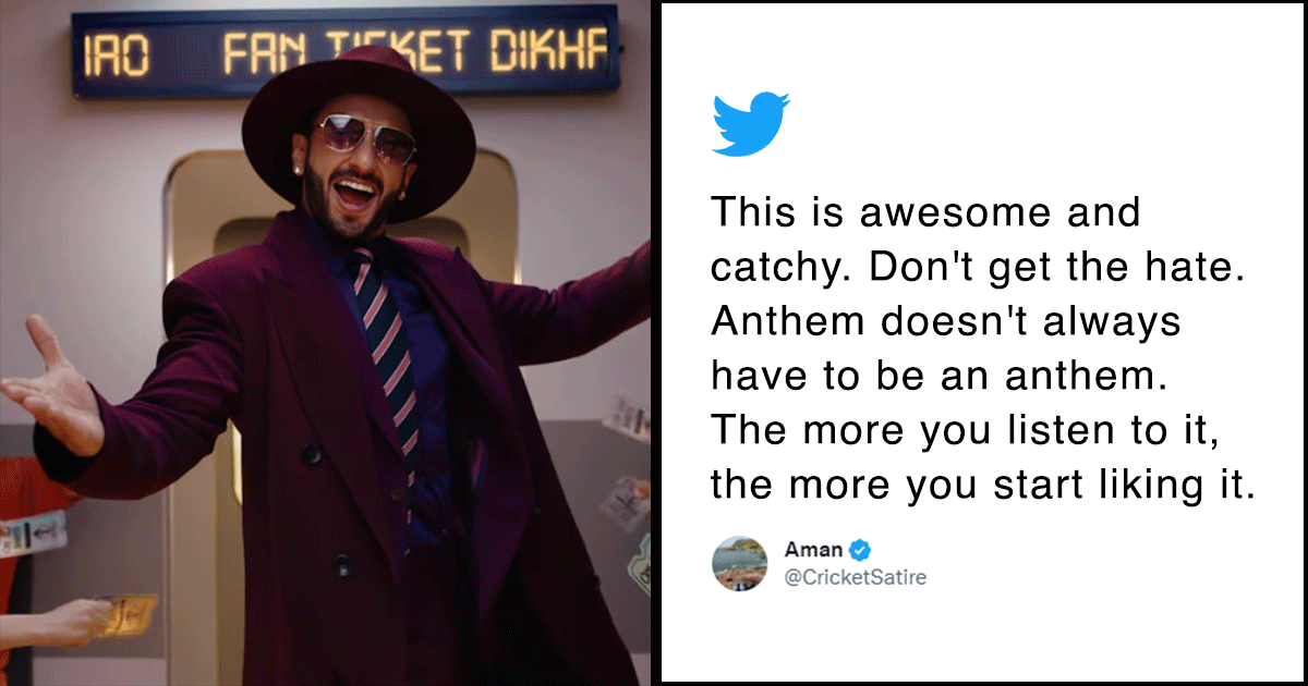 Icc World Cup 2023 Anthem Starring Ranveer Singh