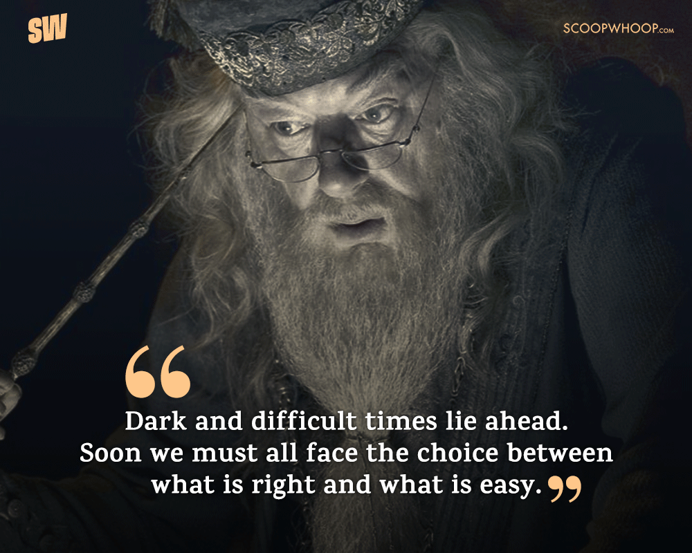 Albus Dumbledore best dialogues